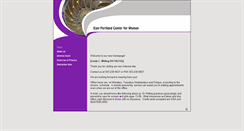 Desktop Screenshot of eastportlandcenterforwomen.com